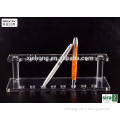 Clear acrylic plastic pen holders, pen display stand